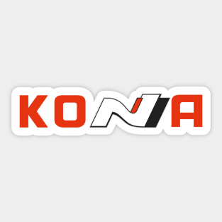 Kona N (Bigger) Red Sticker